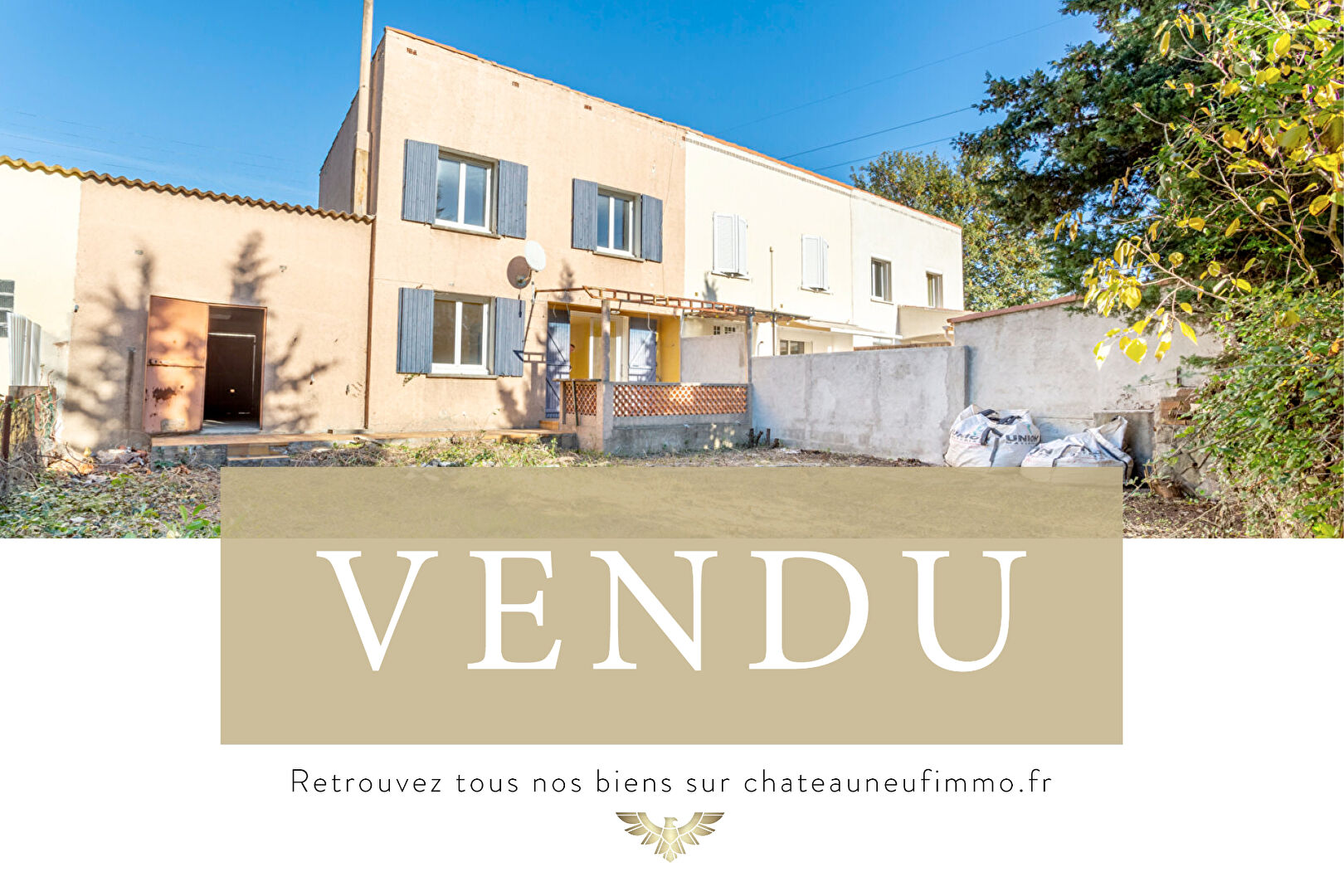 Maison Martigues 4 pièce(s) 75 m 2 sur 272 m² de terrain  – VENDU