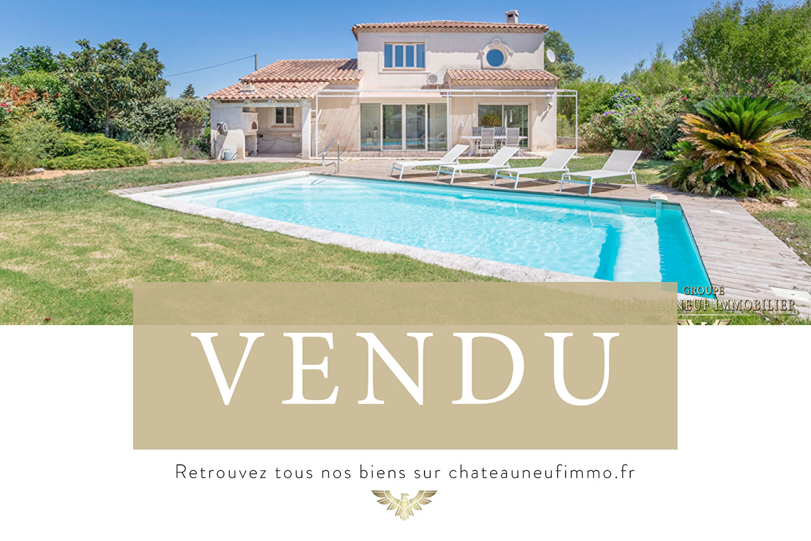 Villa 6 pièces 171 m2 sur 1000 m²  de terrain  – VENDU